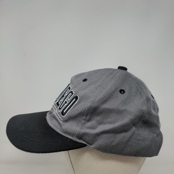 San Diego Snapback Hat Gray One Size Embroidered Adjustable Colorblock - Picture 3 of 6